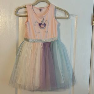 Girl’s Tulle Unicorn Dress size 6X